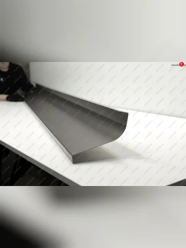 Левый ремонтный порог AUTOFERRUM (Холоднокатаная сталь 1.2 мм) Chevrolet Rezzo (2000-2008)