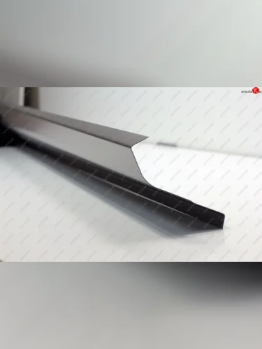 Левый ремонтный порог AUTOFERRUM (Оцинкованная сталь 1 мм.) Hyundai Accent 2 LC седан дорестайлинг (ТагАЗ) (1999-2012)