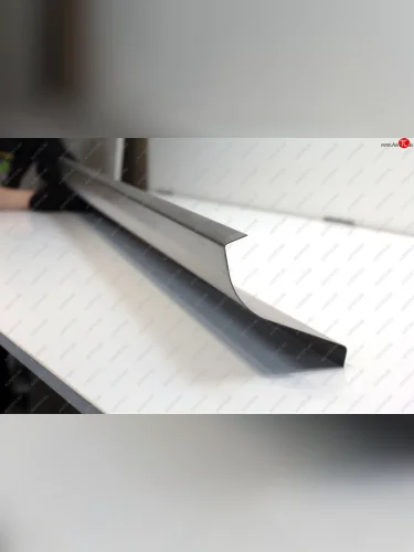 Левый ремонтный порог AUTOFERRUM (Оцинкованная сталь 1 мм.) Hyundai Elantra  XD (2008-2014) (ТагАЗ) седан