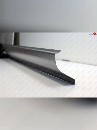 Левый ремонтный порог AUTOFERRUM (Холоднокатаная сталь 1 мм) Hyundai Getz TB хэтчбэк 5 дв. рестайлинг (2005-2010)