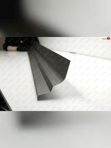 Левый ремонтный порог AUTOFERRUM (Холоднокатаная сталь 1 мм) Hyundai Santa Fe SM (2000-2012)