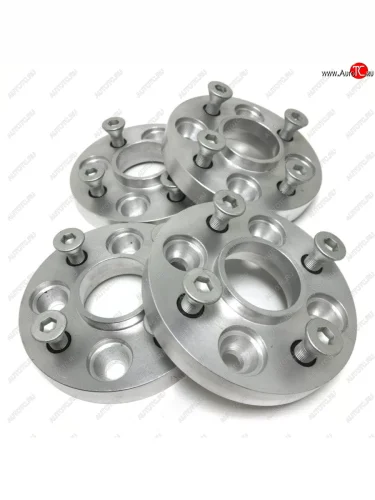 Адаптер-проставка с футорками и болтами 20.0 мм (1 шт) ZUZ 