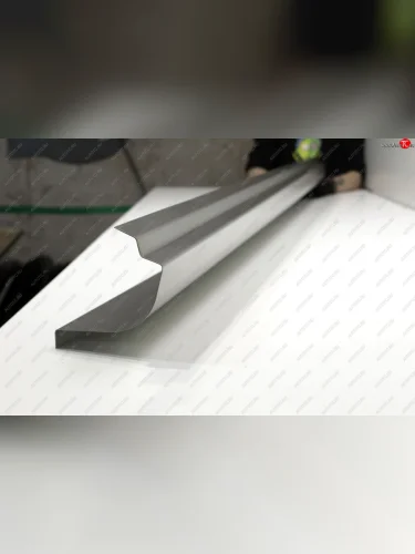 Левый ремонтный порог AUTOFERRUM (Холоднокатаная сталь 1.2 мм) KIA Sorento BL рестайлинг (2006-2010)