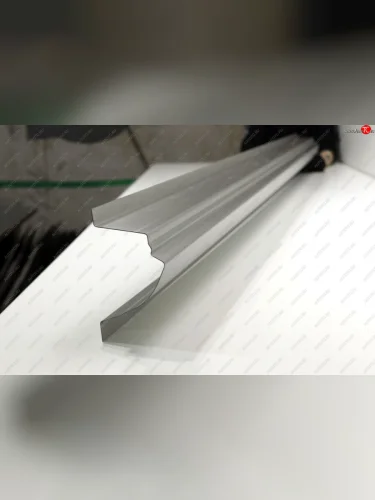 Левый ремонтный порог AUTOFERRUM (Холоднокатаная сталь 1 мм) Toyota Land Cruiser 10 100 2-ой рестайлинг (2005-2007)