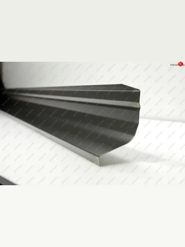 Левый ремонтный порог AUTOFERRUM (Холоднокатаная сталь 1 мм) Toyota Mark 2 X90 седан (1992-1996)