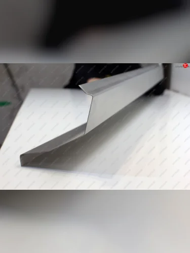 Правый ремонтный порог (с усилителем) AUTOFERRUM (Холоднокатаная сталь 1 мм) Chevrolet Lanos T100 седан (2002-2017)