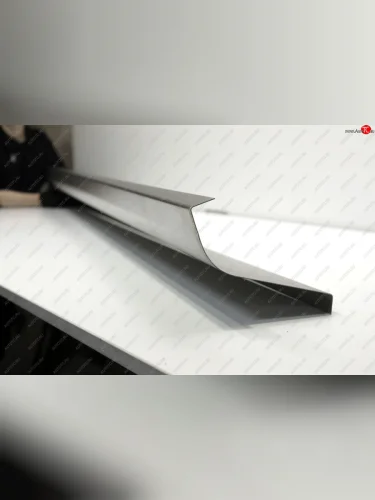 Правый ремонтный порог (с усилителем) AUTOFERRUM (Холоднокатаная сталь 1 мм) Chevrolet Rezzo (2000-2008)