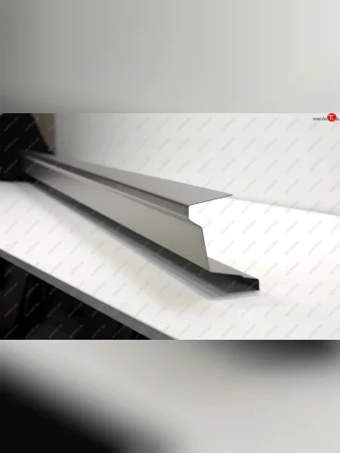 Правый ремонтный порог (с усилителем) AUTOFERRUM (Холоднокатаная сталь 1 мм) Honda Accord 7 CL седан дорестайлинг (2002-2005)