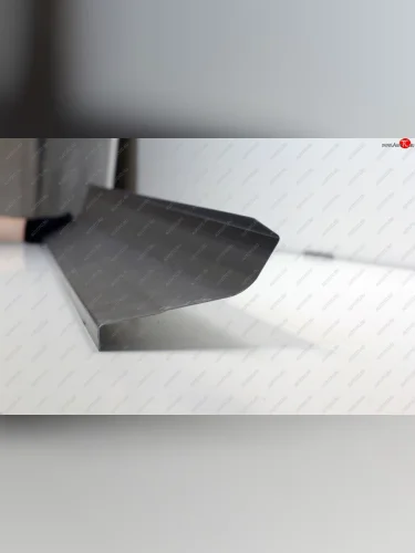 Правый ремонтный порог (с усилителем) AUTOFERRUM (Холоднокатаная сталь 1.2 мм) Hyundai Accent 2 LC седан дорестайлинг (ТагАЗ) (1999-2012)