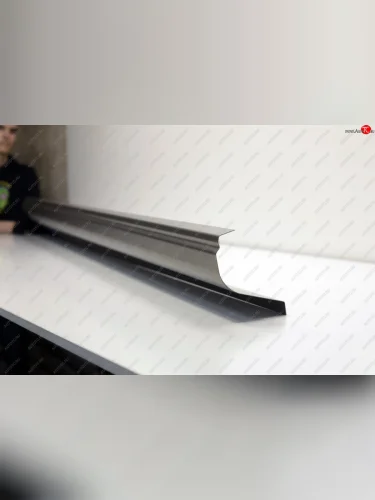 Правый ремонтный порог (с усилителем) AUTOFERRUM (Холоднокатаная сталь 1.2 мм) Hyundai Sonata EF рестайлинг ТагАЗ (2001-2013)