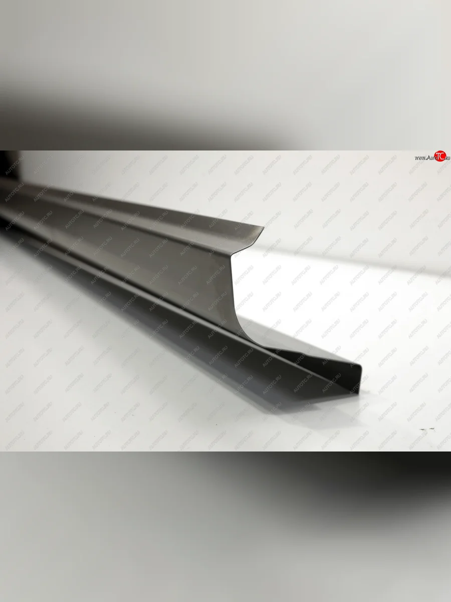 Правый ремонтный порог (с усилителем) AUTOFERRUM KIA Cerato 1 LD седан дорестайлинг (2003-2007) (Холоднокатаная сталь 1 мм)  в Самаре Самарской области