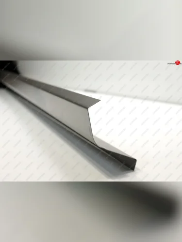 Правый ремонтный порог (с усилителем) AUTOFERRUM (Оцинкованная сталь 1 мм.) Lifan Solano  дорестайлинг (2010-2015)