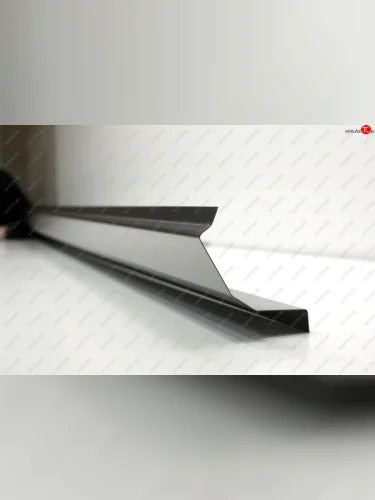 Правый ремонтный порог (с усилителем) AUTOFERRUM (Холоднокатаная сталь 1 мм) Mitsubishi Lancer 10 CY седан рестайлинг (2011-2017)