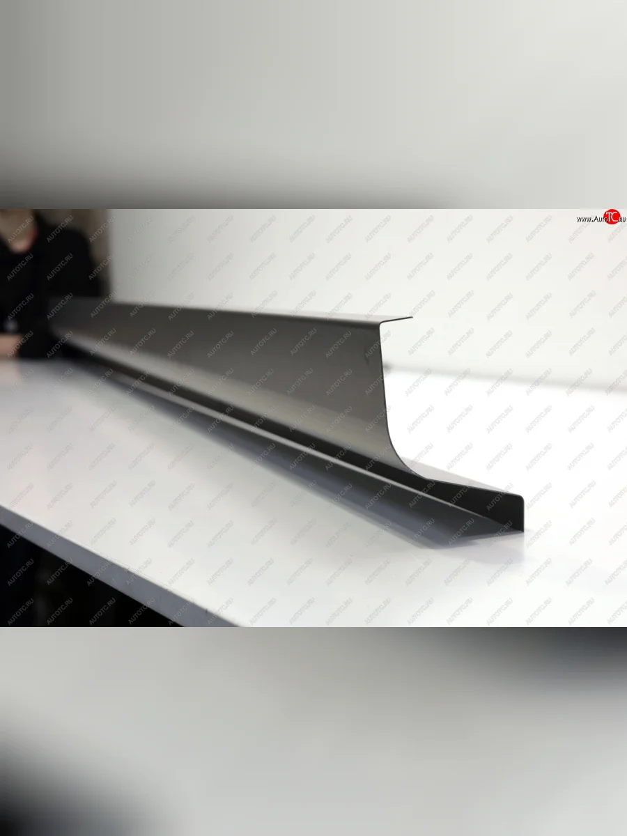 Правый ремонтный порог (с усилителем) AUTOFERRUM Mitsubishi Outlander CW0W рестайлинг (2009-2012) (Холоднокатаная сталь 1 мм)  в Перми Пермском крае