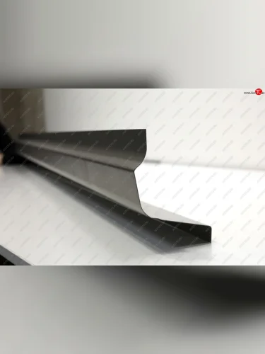 Правый ремонтный порог (с усилителем) AUTOFERRUM (Холоднокатаная сталь 1.2 мм) Toyota Mark 2 X100 седан (1996-2000)