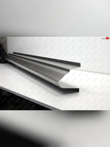 Правый ремонтный порог AUTOFERRUM (Оцинкованная сталь 1 мм.) Dodge Caliber (2006-2012)