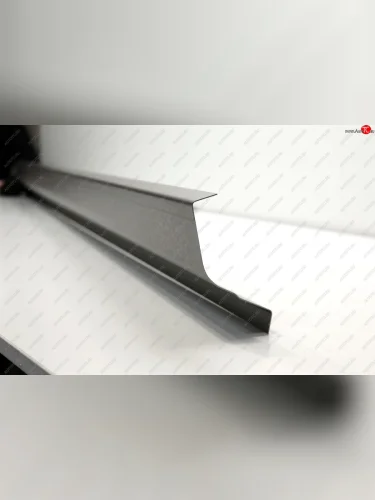 Правый ремонтный порог AUTOFERRUM (Холоднокатаная сталь 1 мм) Honda Jazz (2001-2008)