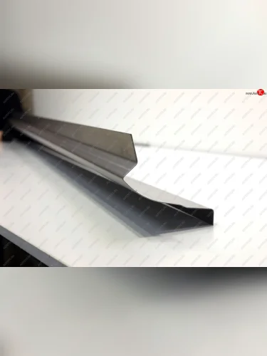 Правый ремонтный порог AUTOFERRUM (Холоднокатаная сталь 1.2 мм) Hyundai Tucson JM (2004-2010)