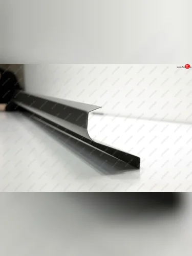 Правый ремонтный порог AUTOFERRUM (Холоднокатаная сталь 1.2 мм) KIA Rio 1 DC дорестайлинг седан (2000-2002)