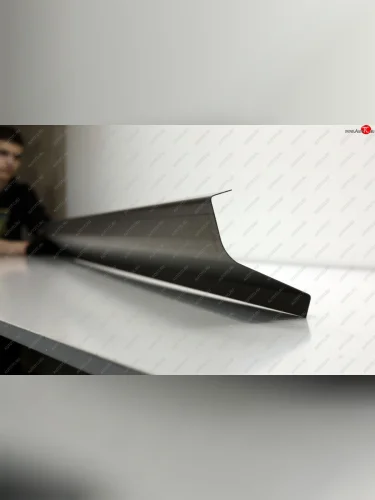 Правый ремонтный порог AUTOFERRUM (Оцинкованная сталь 1 мм.) Mazda 3/Axela BK дорестайлинг седан (2003-2006)