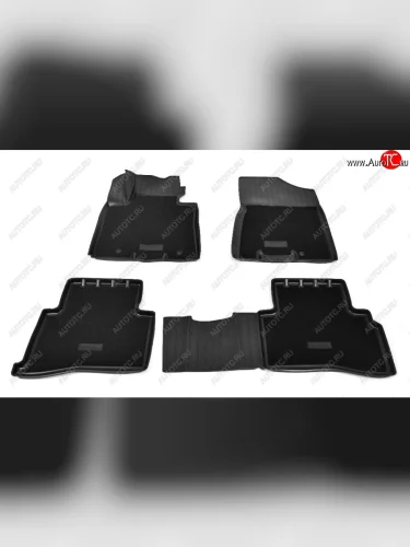 Ковер литьевой салонный ЗЛ Norplast (черный) Hyundai Tucson  TL (2015-2021), KIA Sportage  4 QL (2016-2022)