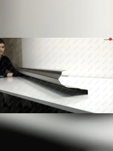 Правый ремонтный порог AUTOFERRUM (Холоднокатаная сталь 1 мм) Mitsubishi Carisma (1996-1999)