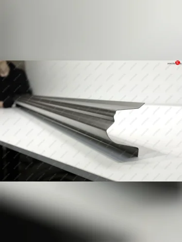 Правый ремонтный порог AUTOFERRUM (Холоднокатаная сталь 1.2 мм) Toyota Land Cruiser Prado J120 (2002-2009)