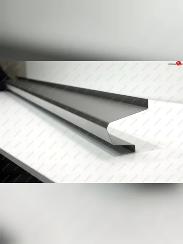 Правый ремонтный порог AUTOFERRUM (Холоднокатаная сталь 1.2 мм) Уаз Патриот ( 3163 5 дв.,  3163 5-дв.) (2005-2025) дорестайлинг, 1-ый рестайлинг, 2-ой рестайлинг