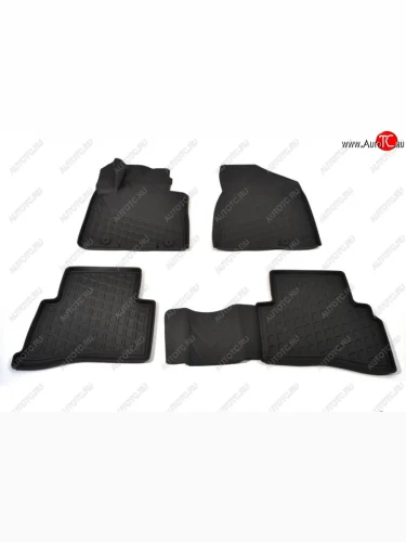 Ковер литьевой салонный ЗП Norplast (черный) Hyundai Tucson  TL (2018-2021), KIA Sportage  4 QL (2018-2022)