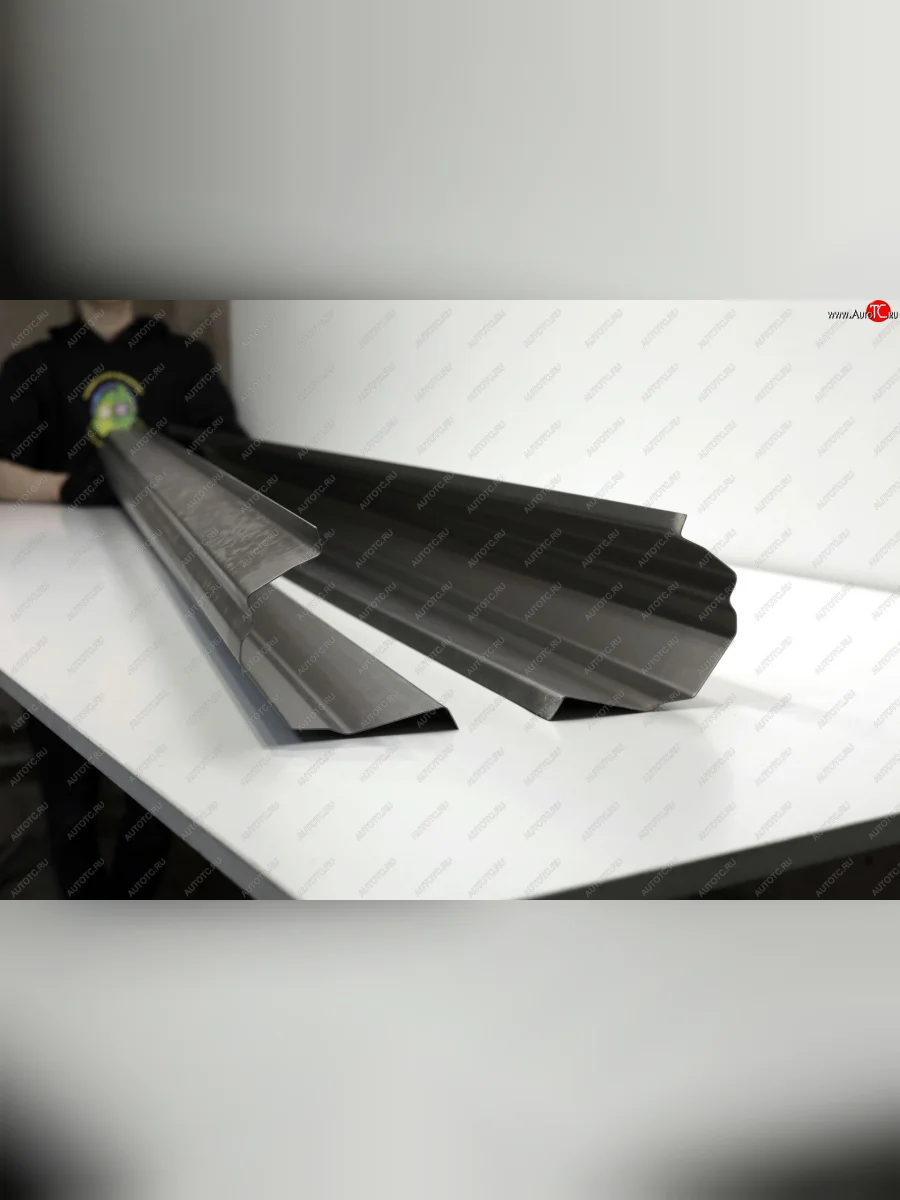 Комплект ремонтных порогов (с усилителем) AUTOFERRUM Daewoo Nexia дорестайлинг (1995-2008) (Оцинкованная сталь 1 мм.)  в Самаре Самарской области