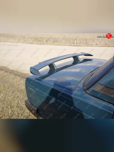 Длинный универсальный спойлер Кураж Hyundai Solaris HCR седан рестайлинг (2020-2022) (Без места под стоп сигнал)