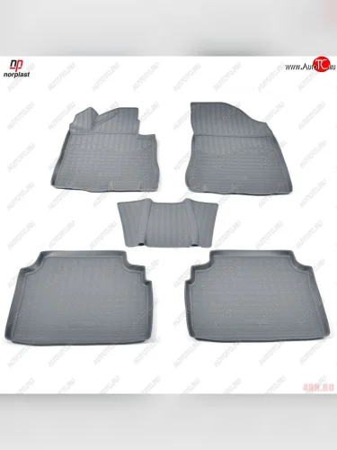 Ковер литьевой салонный ПЛ Norplast (черный) KIA K5  DL (2019-2022)