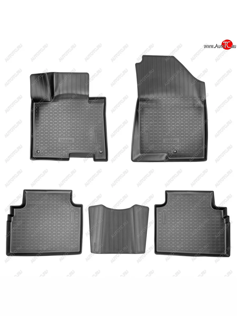 Ковер литьевой салонный ПЛ Norplast  KIA Sportage (2016-2018) 4 QL (черный)  в Самаре Самарской области