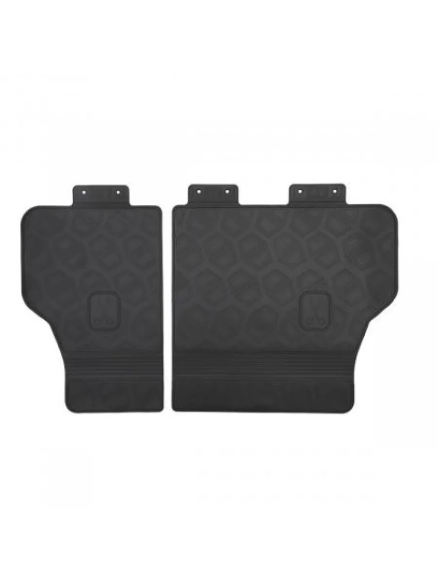 Защита спинок сидений заднего ряда (полиуретан) Norplast Unidec Haval M6 (2021-2025) (черная)  в Перми Пермском крае