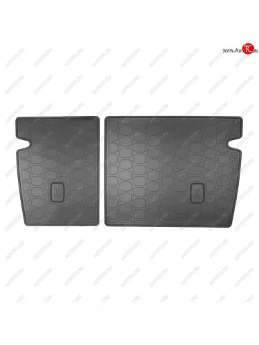 Защита спинок сидений заднего ряда (полиуретан) Norplast Unidec Renault Arkana (2019-2025)