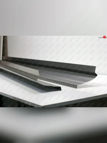 Комплект ремонтных порогов (с усилителем) AUTOFERRUM (Холоднокатаная сталь 1 мм) Hyundai Tucson JM (2004-2010)