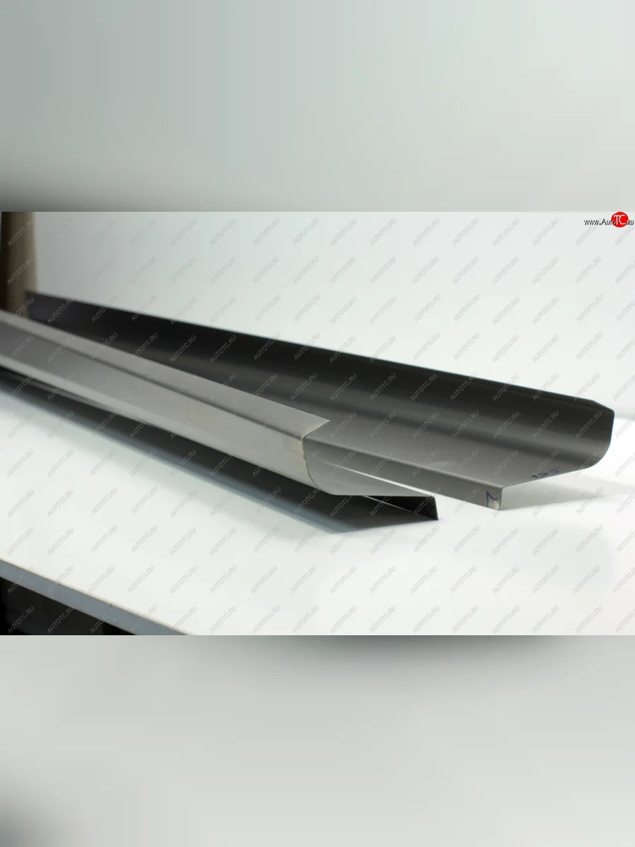 Комплект ремонтных порогов (с усилителем) AUTOFERRUM KIA Rio 1 DC дорестайлинг седан (2000-2002) (Холоднокатаная сталь 1.2 мм)  в Перми Пермском крае