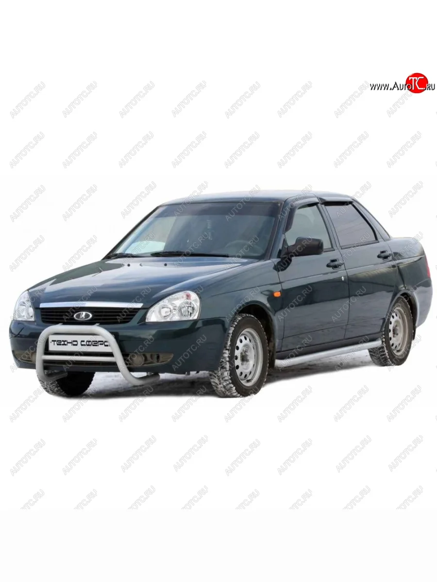 Защита переда, Техно Сфера  Лада ВАЗ Приора (2007-2018) 2170, 2171, 2172, 21728  в Воронеже Воронежской области