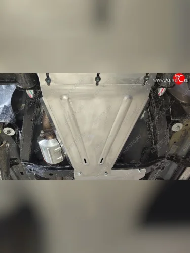 Защита АКПП (2.0L 4WD, алюминий 4 мм) ТСС Тюнинг BAIC BJ40 (2022-2025)