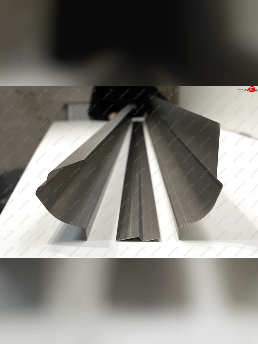 Комплект ремонтных порогов (с усилителем) AUTOFERRUM Mercedes-Benz Viano W639 рестайлинг (2010-2014) (Холоднокатаная сталь 1.2 мм)  в Керчи Республика Крым