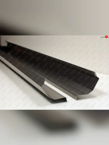 Комплект ремонтных порогов (с усилителем) AUTOFERRUM (Холоднокатаная сталь 1.2 мм) Mitsubishi Lancer 10 CY седан рестайлинг (2011-2017)