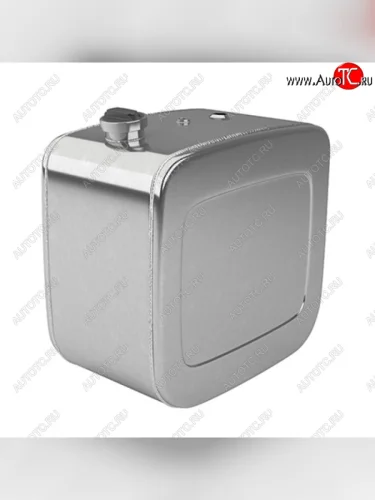 Бак топливный (аналог 1919953) 175 л. (670*700*415) АЛЮМИНИЙ БАКОР (горловина резьбовая, с комплектующими) Scania 4-series (1997-2007)
