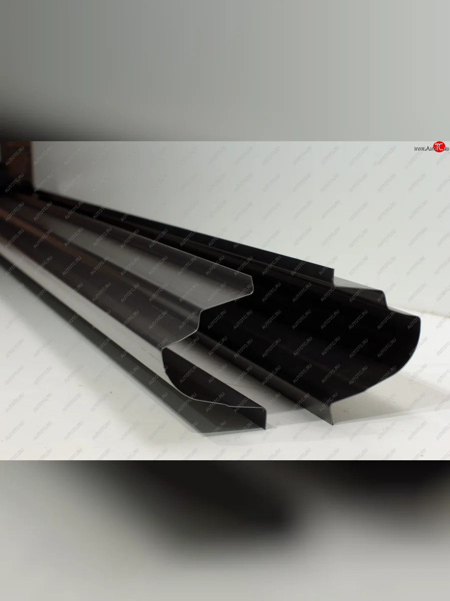 Комплект ремонтных порогов (с усилителем) AUTOFERRUM Mitsubishi Pajero Sport PA дорестайлинг (1996-2004) (Оцинкованная сталь 1 мм.)  в Воронеже Воронежской области