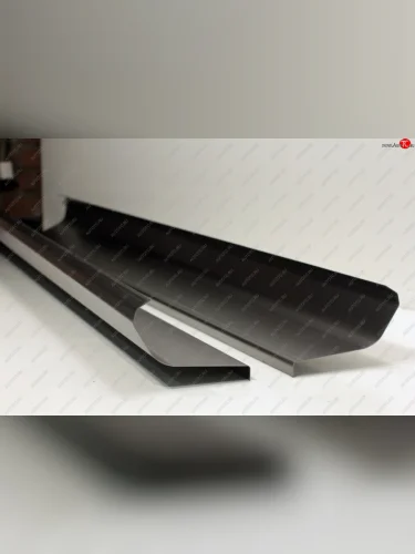 Комплект ремонтных порогов AUTOFERRUM (Оцинкованная сталь 1 мм.) Chevrolet Aveo T250 седан рестайлинг (2006-2011)