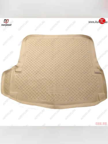 Коврики в багажное отделение Norplast (бежевый) Skoda Octavia A5 дорестайлинг универсал (2004-2008)