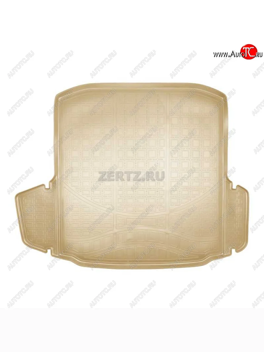Коврики в багажное отделение Norplast Skoda Octavia A7 дорестайлинг универсал (2012-2017) (бежевый)  в Керчи Республика Крым