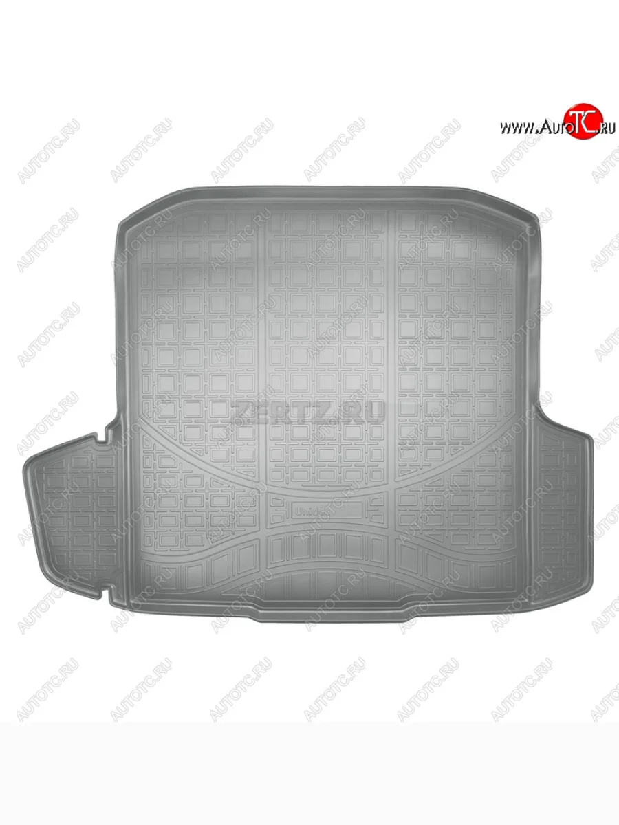 Коврики в багажное отделение Norplast Skoda Octavia A7 дорестайлинг лифтбэк (2012-2017) (серый)  в Керчи Республика Крым
