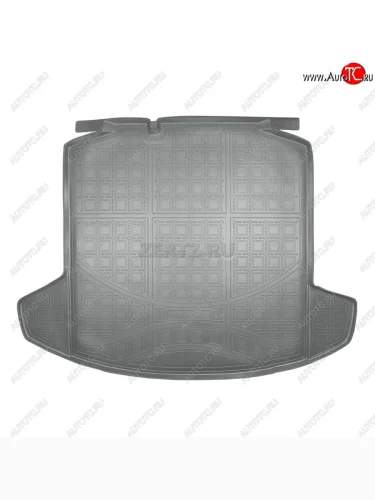 Коврики в багажное отделение Norplast (серый) Skoda Rapid NH3 дорестайлинг лифтбэк (2012-2017)