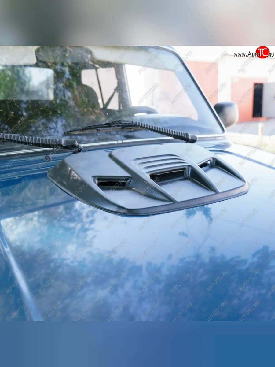 Воздухозаборник капота LADA 4x4 Жабры autodemic autodemic  Лада ВАЗ нива 4х4 (2014-2025) 2131  с доставкой в г. Керчь