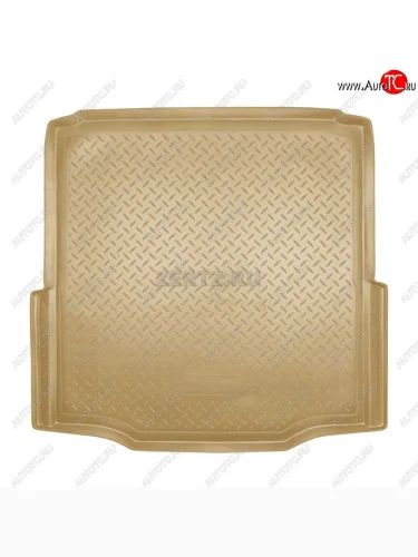 Коврики в багажное отделение Norplast (бежевый) Skoda Superb B6 (3T) лифтбэк дорестайлинг (2008-2013)